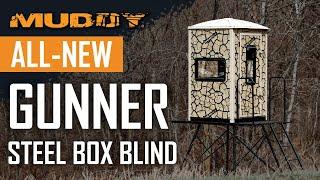All-New Muddy Gunner Steel Box Blind