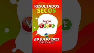 Secos de la Lotería del Valle del 19 de Julio 2023 #shorts #resultado #loteria #valle #gana #top