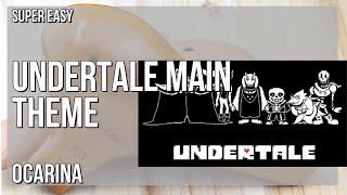 SUPER EASY: How to play Undertale Main Theme  by Toby Fox on Ocarina (Tutorial)