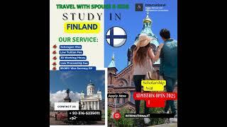 Study in Finland with Family | Spouse Visa | Admission Open | Travel Most Happiest Country in Europe