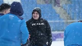 Snow day at the Leinster Rugby Academy ️️