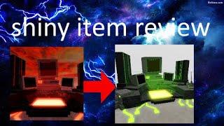 miners haven shiny item review shiny invasive cyberlord computer item railgun collider star item