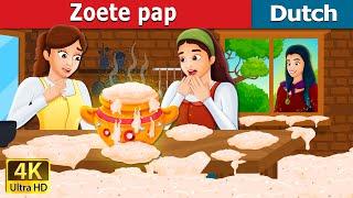 Zoete pap | Sweet Porridge in Dutch | Dutch Stories for Kids | Dutch Fairy Tales