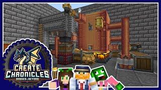 Minecraft: Create Chronicles #4.5  Figuring out Create Steam Engines