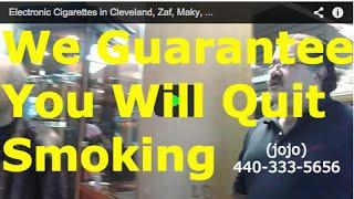 Electronic Cigarettes in Cleveland, Zaf, Marky, Maan "Jojo" at jojojssmokelessworld 440-333-5656