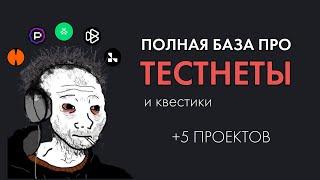 ТЕСТНЕТЫ с нуля: отбор проектов, инвестиции и 5 готовых проектов на отработку