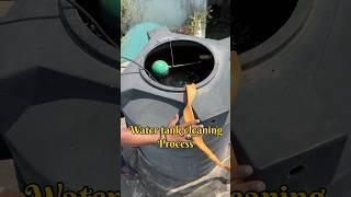 Water tank cleaning process #watertankcleaning