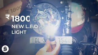 No Wiring Change needed | LED HEADLIGHT Maintenance | Interceptor 650