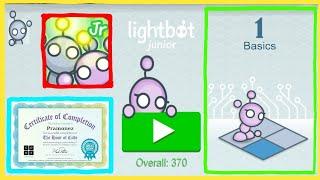 Lightbot Jr Coding Puzzles - BASICS All Levels