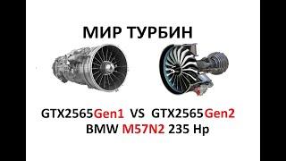 Обзор турбин GTX2565Gen2 Hybrid BMW M57N2