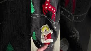 What is the ugliest Christmas sweater you have ever seen? Happy Thrifting! #vintage #thrifted #ugly