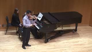 David Carrillo - Debussy Violin and Piano Sonata L.140