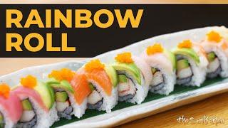 How To Make a RAINBOW ROLL with The Sushi Man