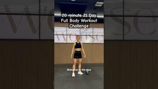 Day 1 of WeRise App 21 Day Full Body Workout Challenge - WeRise App for full challenge