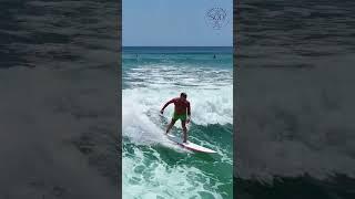 Surfing at My Khe Beach - Da Nang City