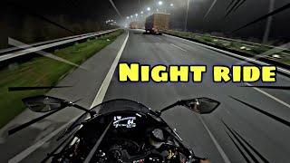 Superbike Raat Mein Full Speed! Night Ride Experience | Exhaust Sound & Thrills”