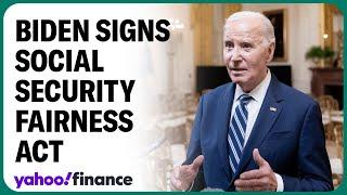 Biden raises Social Security benefits for 3M workers with new bill