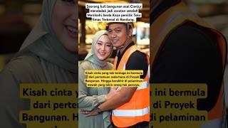 Viral! Wanita Pemilik Toko Emas Menikahi Seorang Kuli Bangunan #shorts #viral