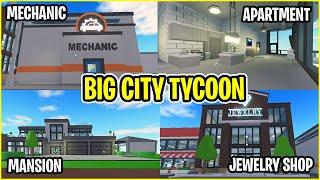 Building my entire BIG CITY TYCOON Roblox