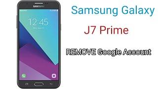 Galaxy J7 Prime (SM-J727T) FRP/Remove Google Account