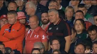 HENRY SHEFFLIN GOT A DOSE OF THE SCOOTS WHEN HE SPOTTED DIARMUID 'THE ROCK' O'SULLIVAN IN THE CROWD