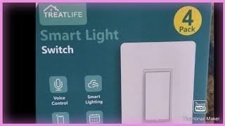 Smart switch by treatlife works with Alexa