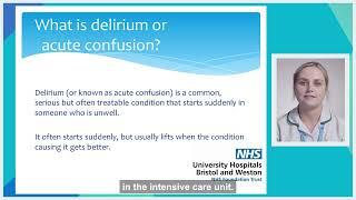 Delirium/acute confusion