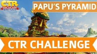 Crash Team Racing Nitro Fueled - Papu's Pyramid CTR Challenge Token Locations