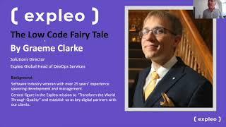 Where low code can go wrong and how to get it right - The Low Code Fairy Tale by Graeme Clarke