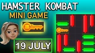 Hamster Kombat - Easy Solve New Mini Game Challenge for KEY - 19 JULY