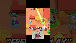 P2W vs. F2P PotatoBS ️‼️ #brawlstars #brawlstarsshorts
