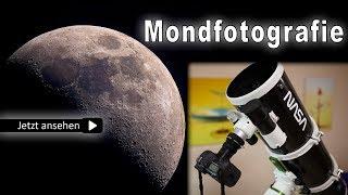 Mond mit Teleskop / DSLR fotografieren und bearbeiten