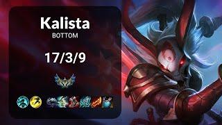 Kalista vs Corki BOTTOM - KR CHALLENGER Patch 14.23