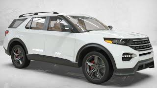 Ford Explorer 2020 lowpoly concept - Learn 3D while you watch Arq Lugo Youtube