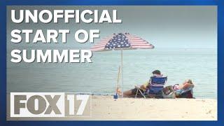 'Life is Good': Unofficial start to summer officially underway in Grand Haven