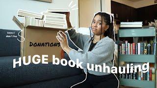 HUGE book unhaul  getting rid of all the books I hated last year