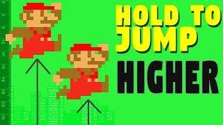 HOLD JUMP KEY TO JUMP HIGHER 2D PLATFORMER CONTROLLER - GDEVELOP TUTORIAL