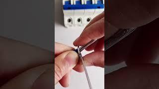 #Electrical knowledge sharing #Multi-strand wire wiring tips #Plumber wiring tips