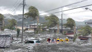 Typhoon No. 10 (Sansan) Forces Mass Evacuations in Japan! Kagoshima Hit Hardest by Devastation