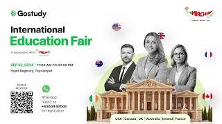 Your future awaits at the International Education Fair by Gostudy! #gostudy  #educationconsultants