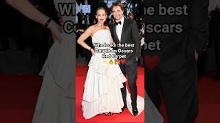 Who looks the best couple on Oscars red carpet ️⭐ #redcarpet #oscars #couple #robertpattinson