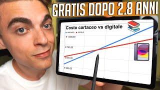 Quanto risparmi con tablet/iPad da studente? (risultati inaspettati)