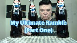 ASMR - Drinking Pepsi Max From A Glass Bottle (My Ultimate Ramble Part One)