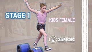 KIDS FEMALE | STAGE 1 | SEASON X | 2025 World Ninja League Championships