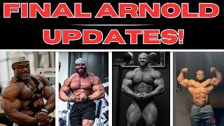 Final Arnold Classic Updates!