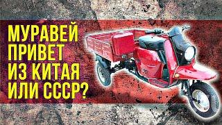 Мотороллер Муравей - привет из Китая, или собственная разработка родом из СССР?