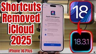 iCloud Activation Lock Bypass With Shortcuts 2025 - iCloud Unlock On iPhone 16 Plus