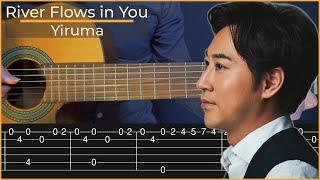 River Flows in You - Yiruma (Simple Guitar Tab)