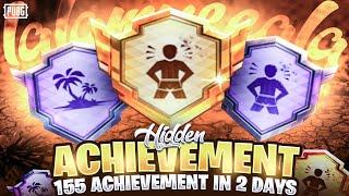 155 ACHIEVEMENT POINTS IN 2 DAYS | PUBGMOBILE HIDDEN ACHIEVEMENTS | BGMI ACHIEVEMENTS