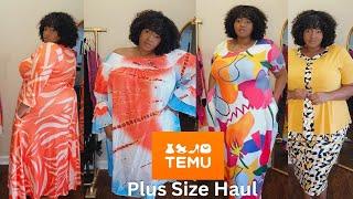 TEMU Plus Size Clothing Try On Haul | Victoria Lashay